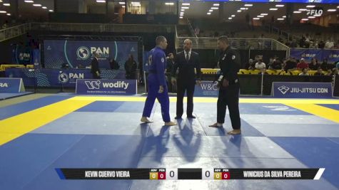 Winicius Da Silva Pereira vs Kevin Cuervo Vieira 2026 Pan Jiu Jitsu IBJJF Championship