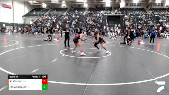 138 lbs Champ. Round 2 - Henry Velasquez, Lexington vs Kirk Wilson, Midwest Destroyers Wrestling