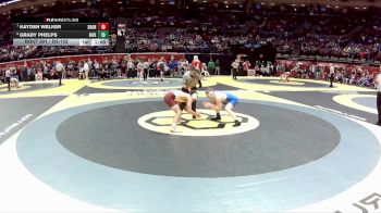 D3-132 lbs Cons. Round 2 - Kayden Welker, South Range vs Grady Phelps, Riverdale