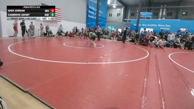 167 lbs Semifinal - Josh Jordan, Uniontown vs Cameron Ashby, Hagerstown