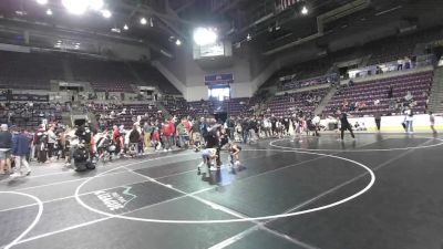 49 lbs Quarters - Asher Montoya, Top Rank vs Cruz Montez, Steel City Reloaded Wrestling Club