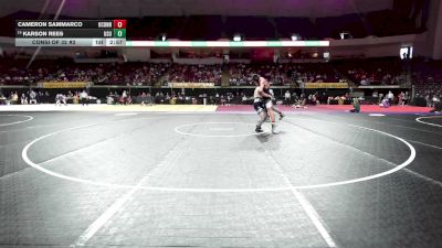 174 lbs Consi Of 32 #2 - Cameron Sammarco, Connecticut vs Karson Rees, Utah State