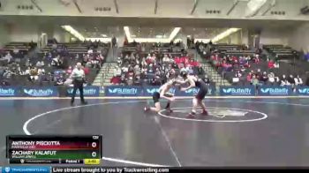 125 lbs Champ. Round 1 - Anthony Pisciotta, Maryville (MO) vs Zachary Kalafut, William Jewell