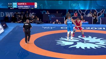 130 kg Final 3-5 - Oskar Marvik, Norway vs Yasmani Acosta Fernandez, Chile