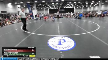 155 lbs Cons. Round 5 - Thomas Walter, Kansas Young Guns Wrestling Club vs Dalton Pattee, Young Guns Nashville Wrestling