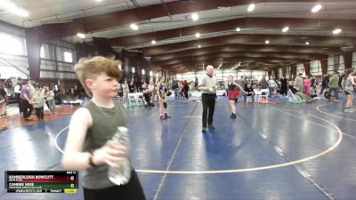 93 lbs Semifinal - Kamberleigh Bowcutt, Bear River vs Camree Wise, Shootbox Wrestling Club