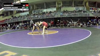 120 lbs Round 2 (3 Team) - Eleanor Radi, Manhattan HS vs Alejandra Salasar, Norfolk