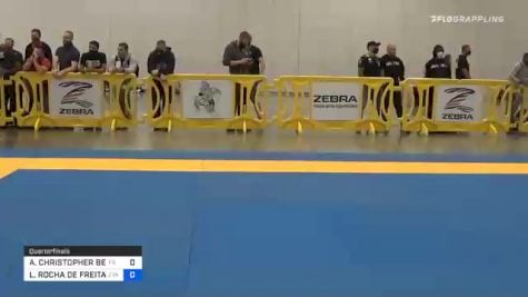 ADRIAN CHRISTOPHER BENAVIDES vs LUCAS ROCHA DE FREITAS 2020 IBJJF Pan No-Gi Championship