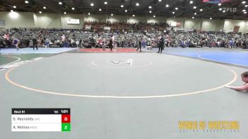 135 lbs Quarterfinal - Samantha Reynolds, JWC vs Aubrie Molina, Rogue Nation