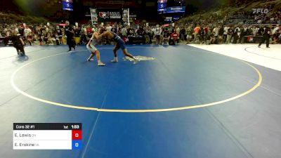 175 lbs Cons 32 #1 - Ethan Lewis, OH vs Elijah Erskine, VA