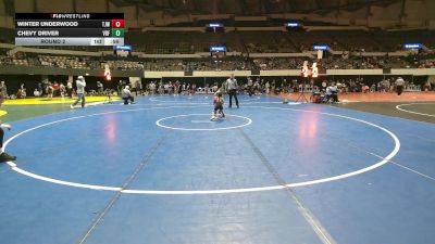 39-44 lbs Round 2 - Chevy Driver, Virginia Beach Fighthouse vs Winter Underwood, Twisted Joker Wrestling