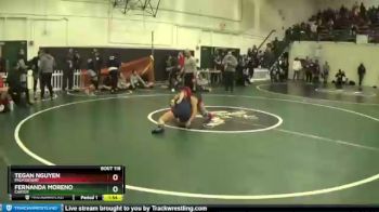 131 lbs Quarterfinal - Fernanda Moreno, Carter vs Tegan Nguyen, Palm Desert