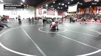 165 lbs Quarterfinal - Brian Battulga, South Torrance vs Gannon Cooper-Erickson, Long Beach Wilson