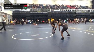 141 lbs Champ. Round 1 - Aaron Olvera, Rio Hondo College vs Andre Garcia, Santa Ana College