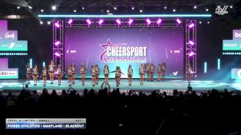 Power Athletics - Maryland - Blackout [2026 L6 Limited - Small Day 1] 2026 CHEERSPORT National All Star Cheerleading Championship