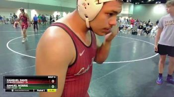 195 lbs Round 2 (6 Team) - Gabe Solis, LG Braves Garrnet vs Dayne Miller, Cow Valley