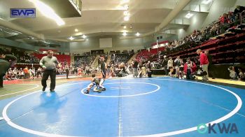 49 lbs Quarterfinal - Easton Robinson, Perkins vs ROWDY BLAKE, R.A.W.