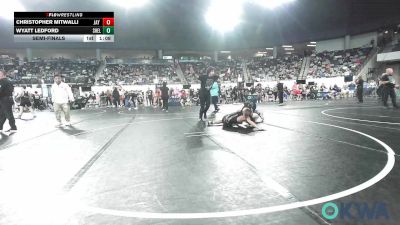 119 lbs Semifinal - Christopher Mitwalli, Jay Wrestling Club vs Wyatt Ledford, Shelton Wrestling Academy