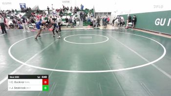 160 lbs Consi Of 8 #1 - Christopher Bucknor, Bunnell vs Jaden Seabrook, Wilton