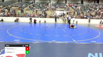 68 lbs Semifinal - Paxton Downing, South Paulding Junior Spartans Wrestling Club vs Cooper Bishop, The Grind Wrestling Club