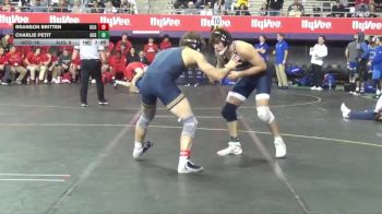 184 lbs Quarters & 1st Wb (16 Team) - Branson Britten, Central Oklahoma vs Charlie Petit, Augustana (SD)
