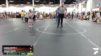 52 lbs Round 2 (4 Team) - Wesley Rappo, Team Revolution vs Justin Foster II, Glasgow WA