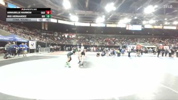 140 lbs Cons. Round 2 - Annabelle Harmon, Caldwell vs Iris Hernandez, Borah
