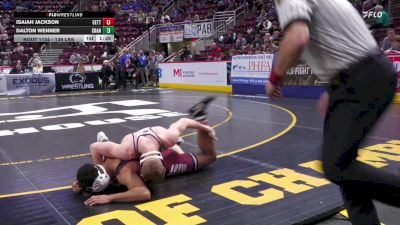 139 lbs Quarterfinal - Isaiah Jackson, Gettysburg vs Dalton Wenner, Cranberry