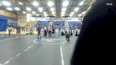 144 Gold 3rd Place Match - Brian Rewis, Glynn Academy vs Aaron Robinson, Wakulla Hs