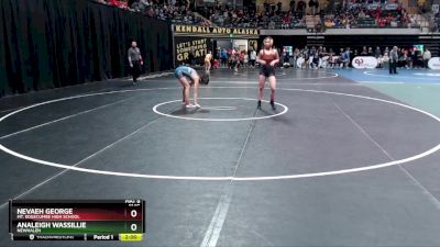 114G Champ. Round 1 - Nevaeh George, Mt. Edgecumbe High School vs Analeigh Wassillie, Newhalen