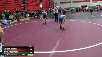 55 lbs Quarterfinal - Landen Morris, Elevate Wrestling Club vs Jayce Robertson, Alpha Elite