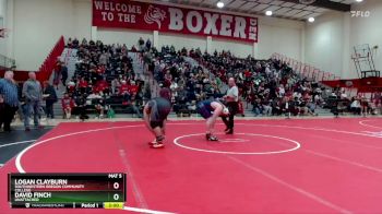 285 lbs Quarterfinal - David Finch, Unattached vs Logan Clayburn, Southwestern Oregon Community College