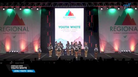 American Cheer - YOUTH WHITE [2025 L1 Youth - Small Day 2] 2025 The West Regional Summit & The Recreational Summit