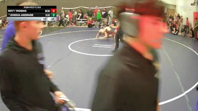 132 lbs Cons. Round 5 - Hoyt Thomas, McMinnville vs Joshua Andrade, Glencoe