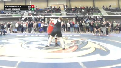 285 lbs Consi Of 16 #2 - Adalino Aceto-Kun, Cranston West vs William Corrente, Mt. Hope