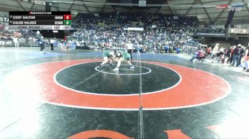 Boys 4A 215 lbs Cons. Round 1 - Cody Dalton, Emerald Ridge vs Caleb Valdez, Redmond