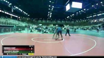 285 lbs Cons. Round 4 - Kwadrus Wilson, Woodland, Cartersville vs Derrick Hart, Christopher Columbus H S