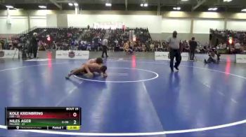197 lbs Placement Matches (16 Team) - Niles Ager, Millikin vs Kole Kreinbring, Coe