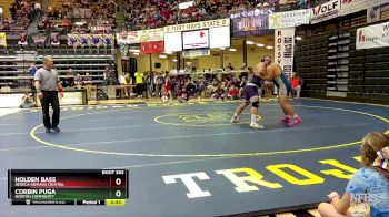 285 lbs Cons. Semi - Holden Bass, Seneca-Nemaha Central vs Corbin Puga, Norton Community