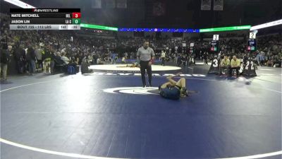 113 lbs Consi Of 16 #1 - Nate Mitchell, Del Oro (SJ) vs Jason Lin, La Costa Canyon (SD)