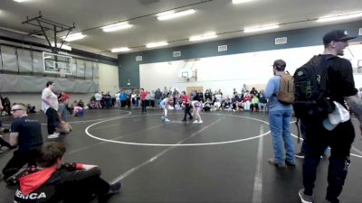 85 lbs Champ. Round 1 - Kayzlee Young, Weiser Wrestling Club vs Zoey Morris, 208 Badgers Wrestling Club