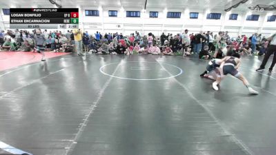 80 lbs Round Robin 2 - Logan Bonfilio, EP Rattlers-EL vs Ethan Encarnacion, Rebellion-EL