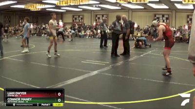 138 lbs Semis & 1st Wrestleback (8 Team) - Liam Dwyer, Empire WA vs CONNOR MANEY, Keystone Crush