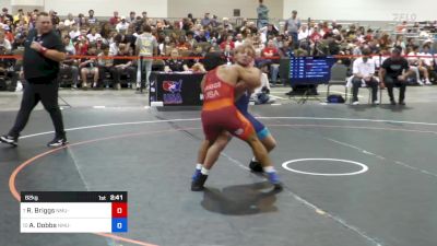 82 kg Rnd Of 16 - Riley Briggs, NMU-National Training Center vs Aaron Dobbs, NMU-National Training Center