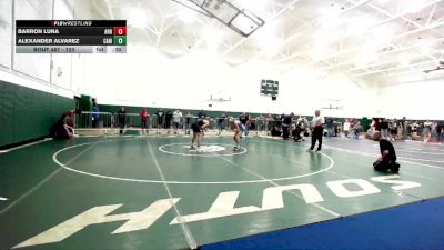 120 lbs Cons. Round 3 - Alexander Alvarez, Camarillo vs Barron Luna, Arroyo