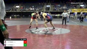 197 lbs Semifinal - Kyler Slade, The Ohio State University WC vs Austin Amos, Liberty University
