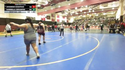 235 lbs Cons. Round 4 - Jovannah Esquivias, Paramount vs Gabriella Cervantes, Bonita