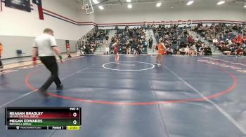 114 lbs Round 1 - Megan Edwards, Rockwall (Girls) vs Reagan Bradley, Keller Central (Girls)