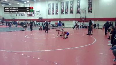 165 lbs Cons. Round 4 - Seiya Thompson, Southern Oregon vs Landyn Philpott, Southwestern Oregon Community College