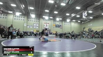 157 lbs Semifinal - Bradley Williams, Spain Park vs Gha`Mari Clayton, St. Vincent St. Mary